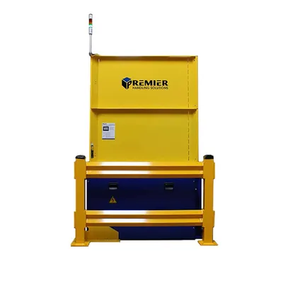 Single Deep Pallet Dispenser (Side View)