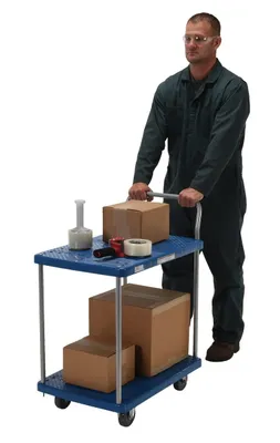 PSC-1828-2 utility cart shown from an alternate angle