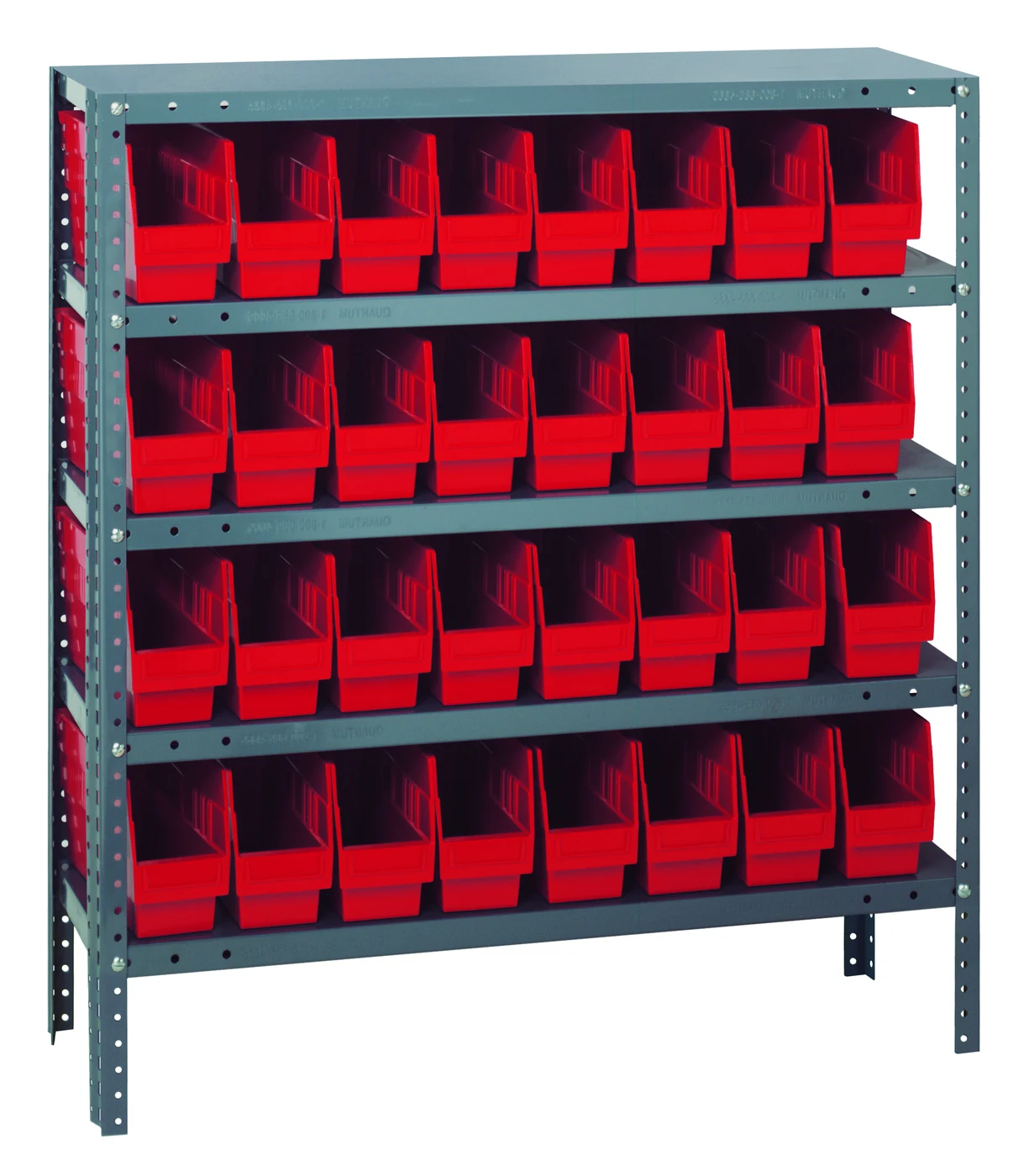 Quantum 1239-201RD Shelving Unit, 12"D x 36"L x 39"H, 400 lb capacity, Galvanized