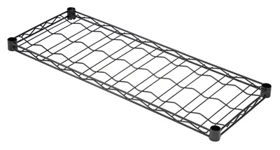 Quantum 1436WSBK Wine Cradle Shelf, 36"W x 14"D, 9 bottles capacity, Black