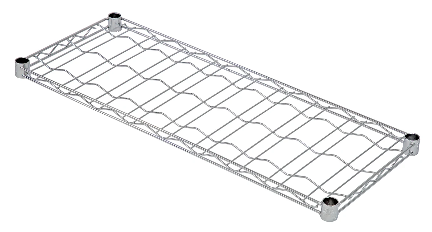 Quantum 1448WSC Wine Cradle Shelf, 48"W x 14"D, 12 bottles capacity, Chrome