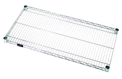 Quantum 1430C Wire Shelf, 30"W x 14"D, 600-800 lb capacity, Chrome