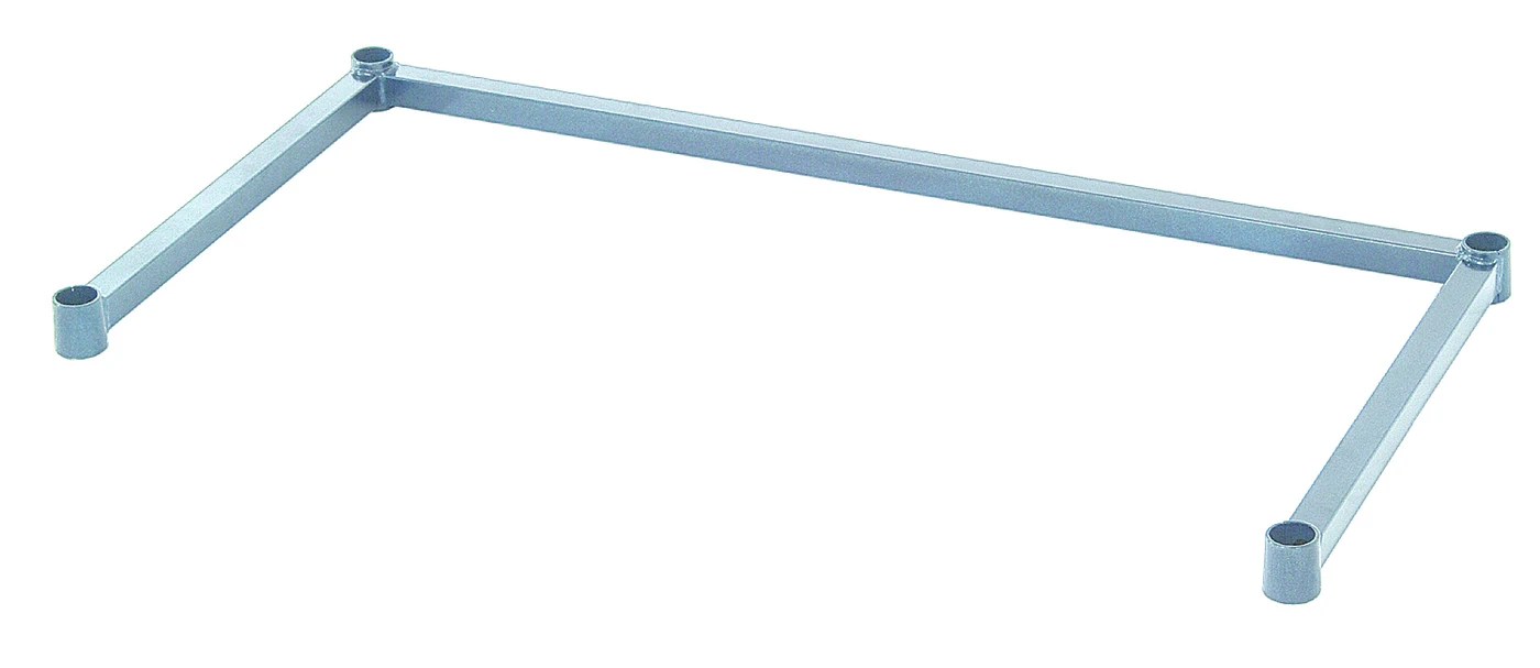 Quantum 1836FGY Tubular 3-sided Frame, 36"W x 18"D, Gray