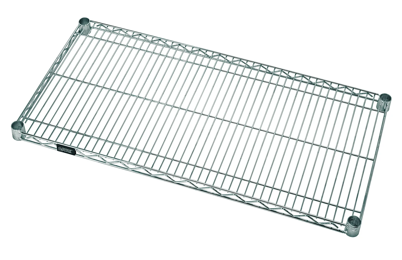 Quantum 1236S Wire Shelf, 36"W x 12"D, 600-800 lb capacity, Stainless