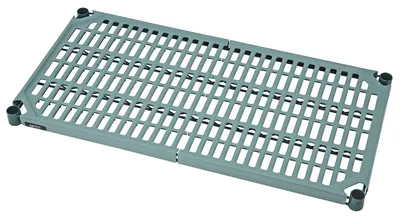 Quantum 1424WPM Polymer Shelf Mat for 24"W x 14"D Wire Shelves, 600-800 lb capacity, Green/Polymer