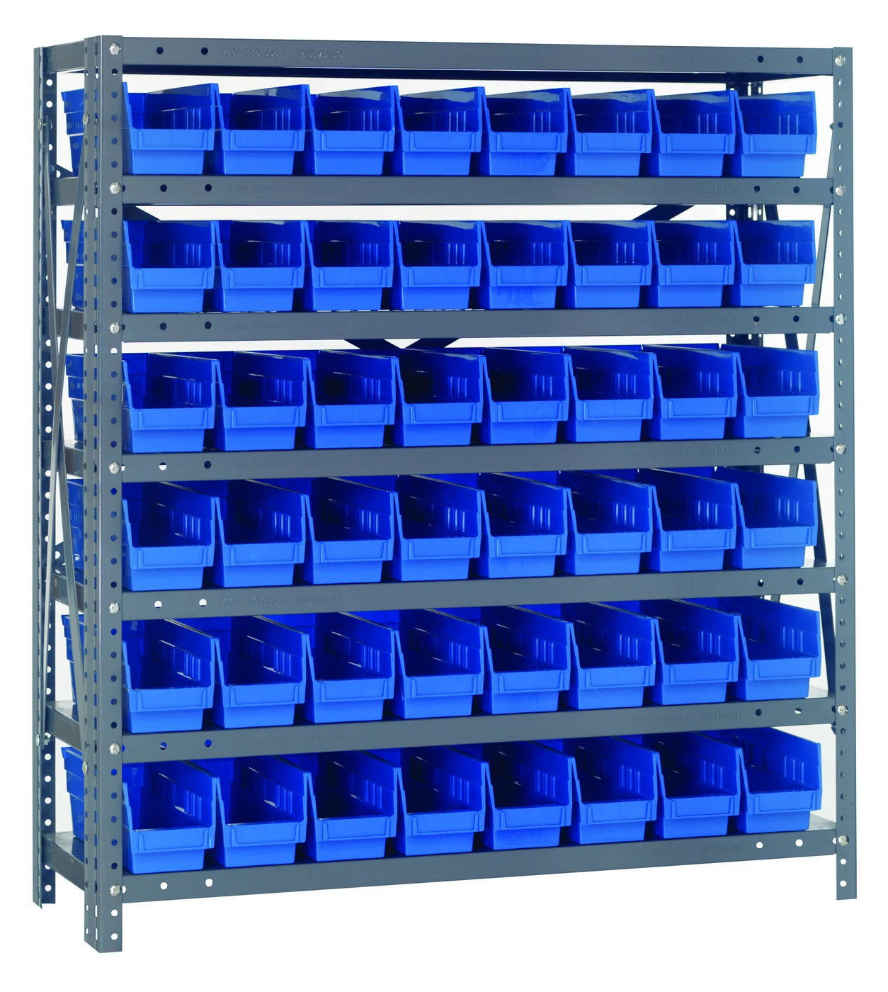 Quantum 1839-103BL Shelving Unit, 18"D x 36"L x 39"H, 400 lb capacity, Galvanized