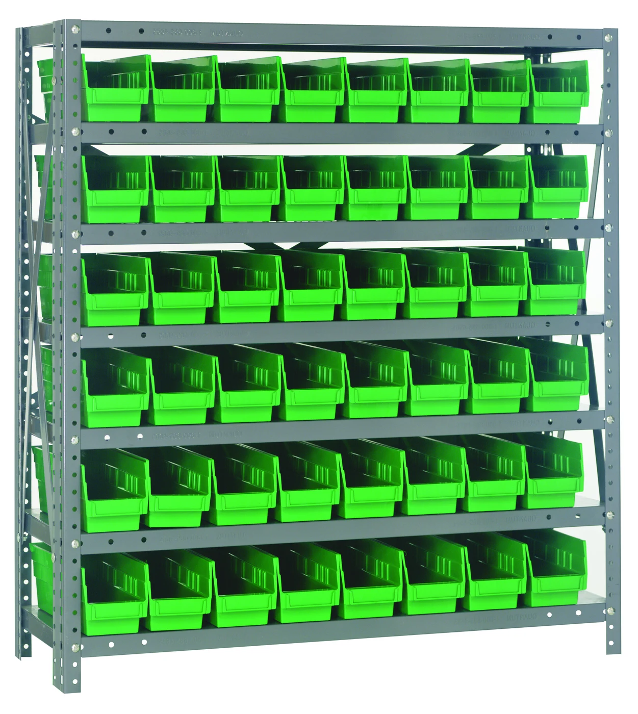 Quantum 1839-103GN Shelving Unit, 18"D x 36"L x 39"H, 400 lb capacity, Galvanized
