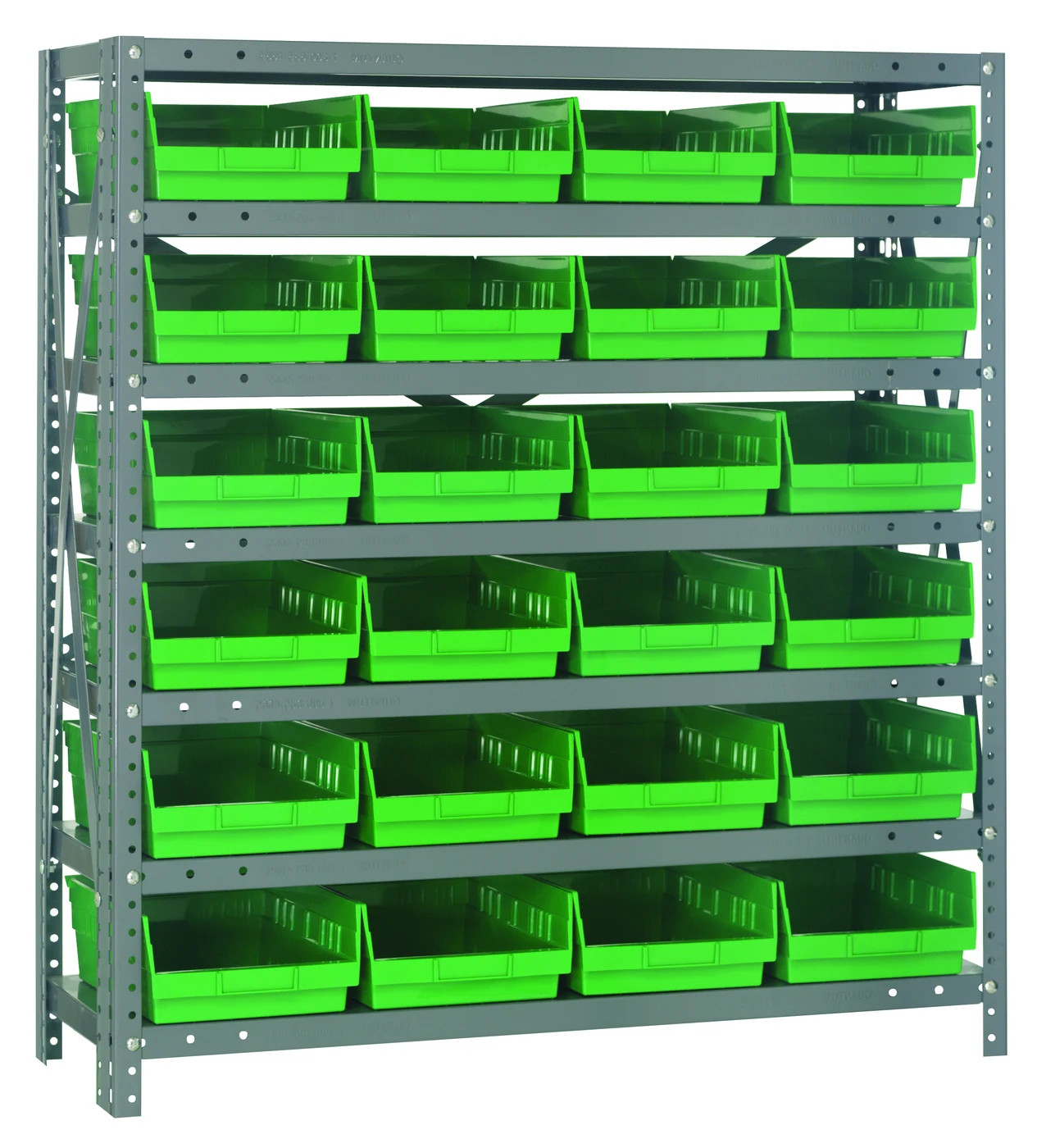 Quantum 1839-108GN Shelving Unit, 18"D x 36"L x 39"H, 400 lb capacity, Galvanized