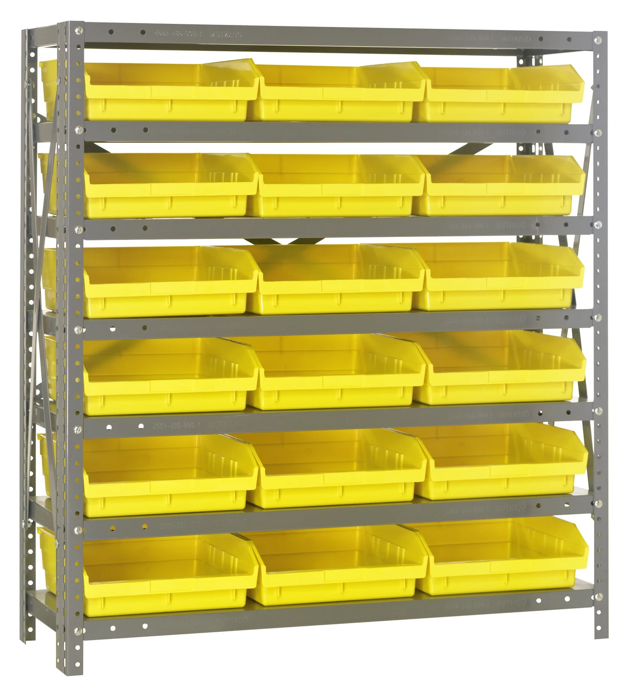 Quantum 1839-110YL Shelving Unit, 18"D x 36"L x 39"H, 400 lb capacity, Galvanized