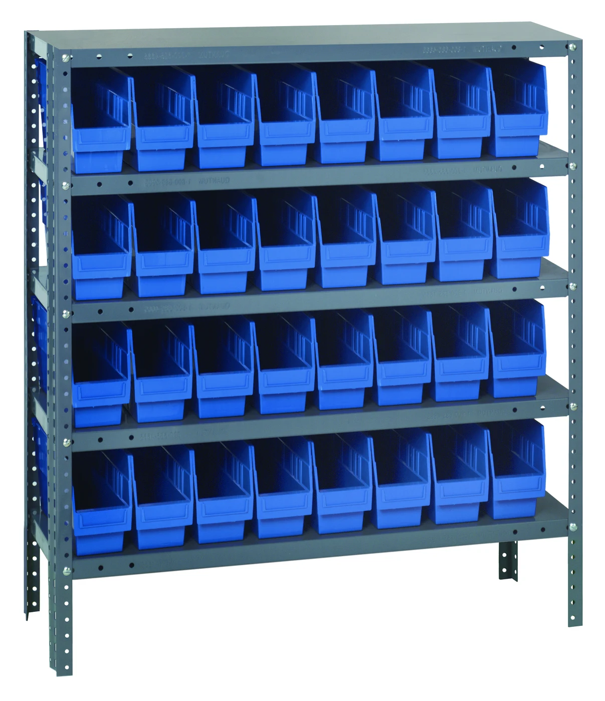 Quantum 1839-203BL Shelving Unit, 18"D x 36"L x 39"H, 400 lb capacity, Galvanized