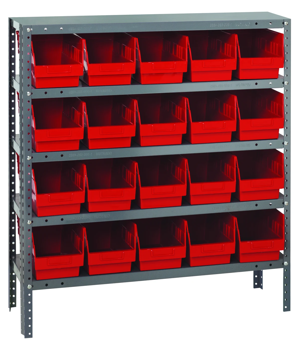 Quantum 1839-204RD Shelving Unit, 18"D x 36"L x 39"H, 400 lb capacity, Galvanized