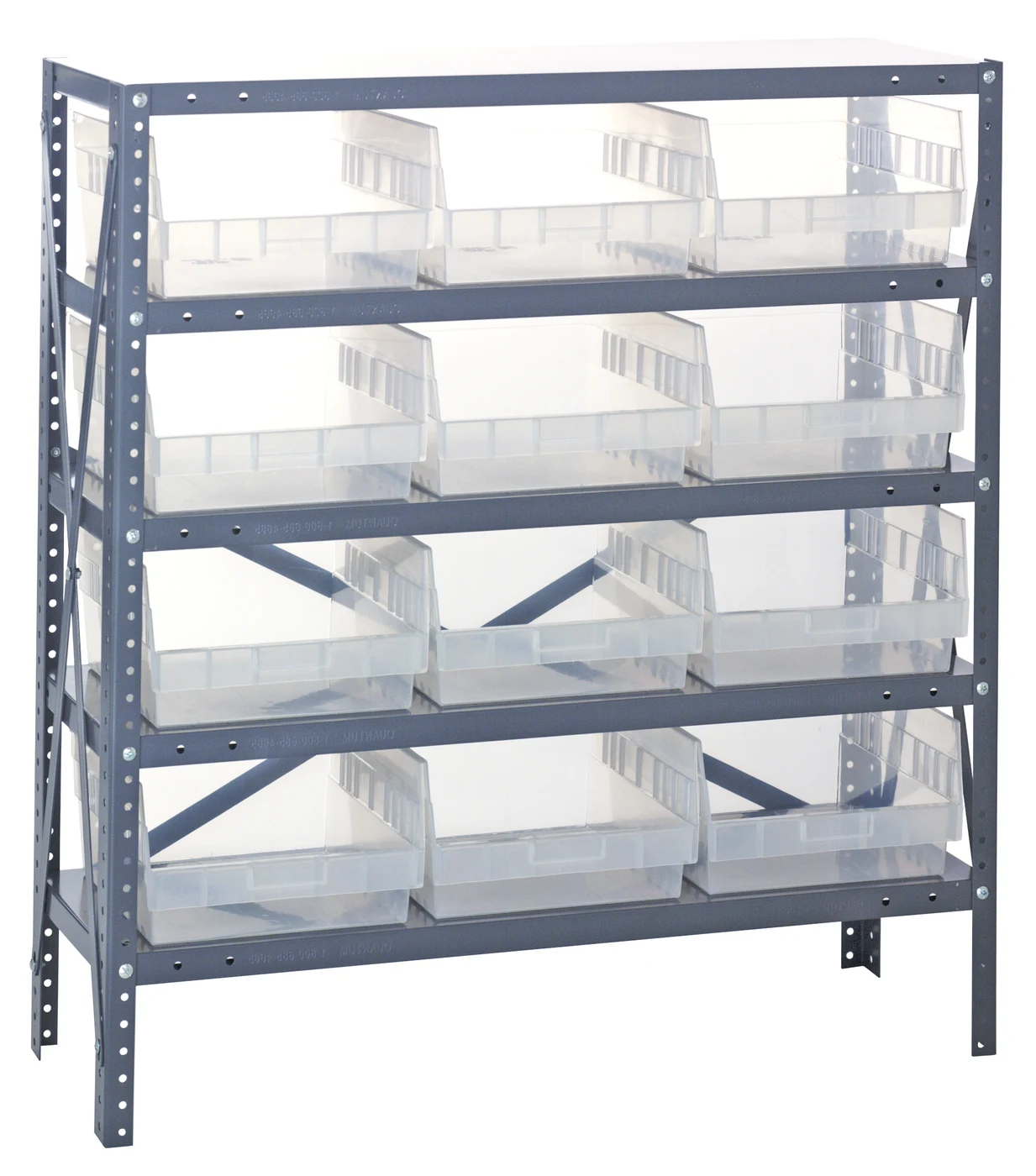 Quantum 1839-210CL Shelving Unit, 18"D x 36"L x 39"H, 400 lb capacity, Galvanized