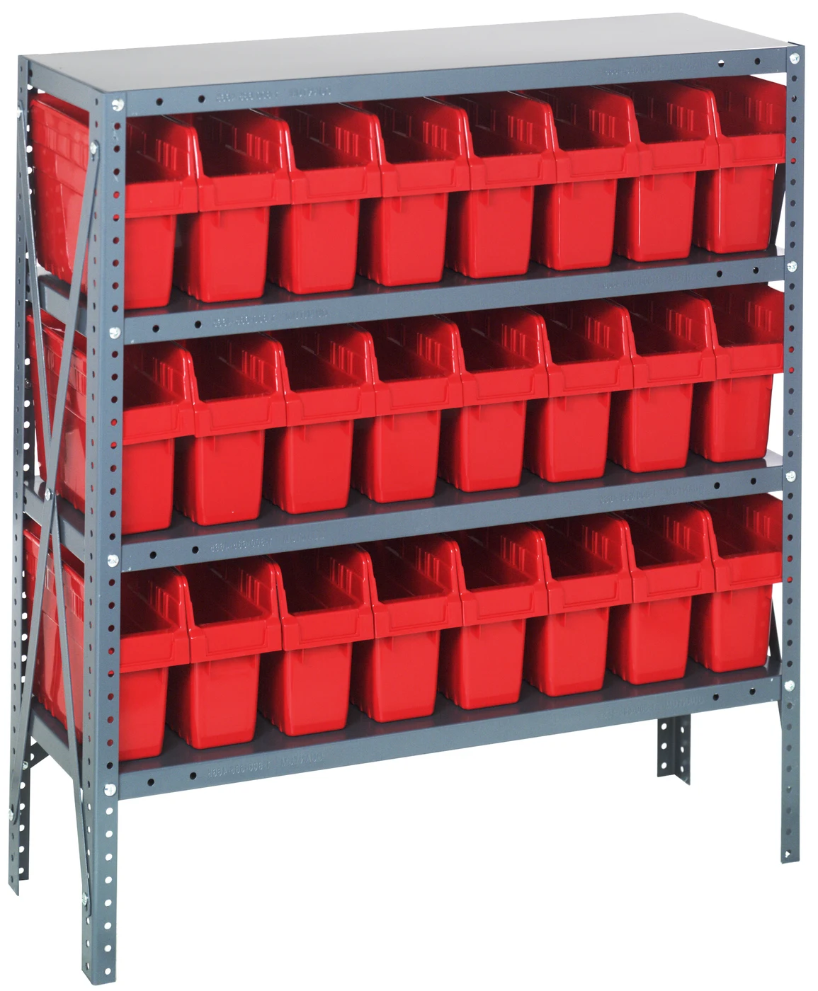Quantum 1839-SB803RD Shelving Unit, 18"D x 36"L x 39"H, 400 lb capacity, Galvanized