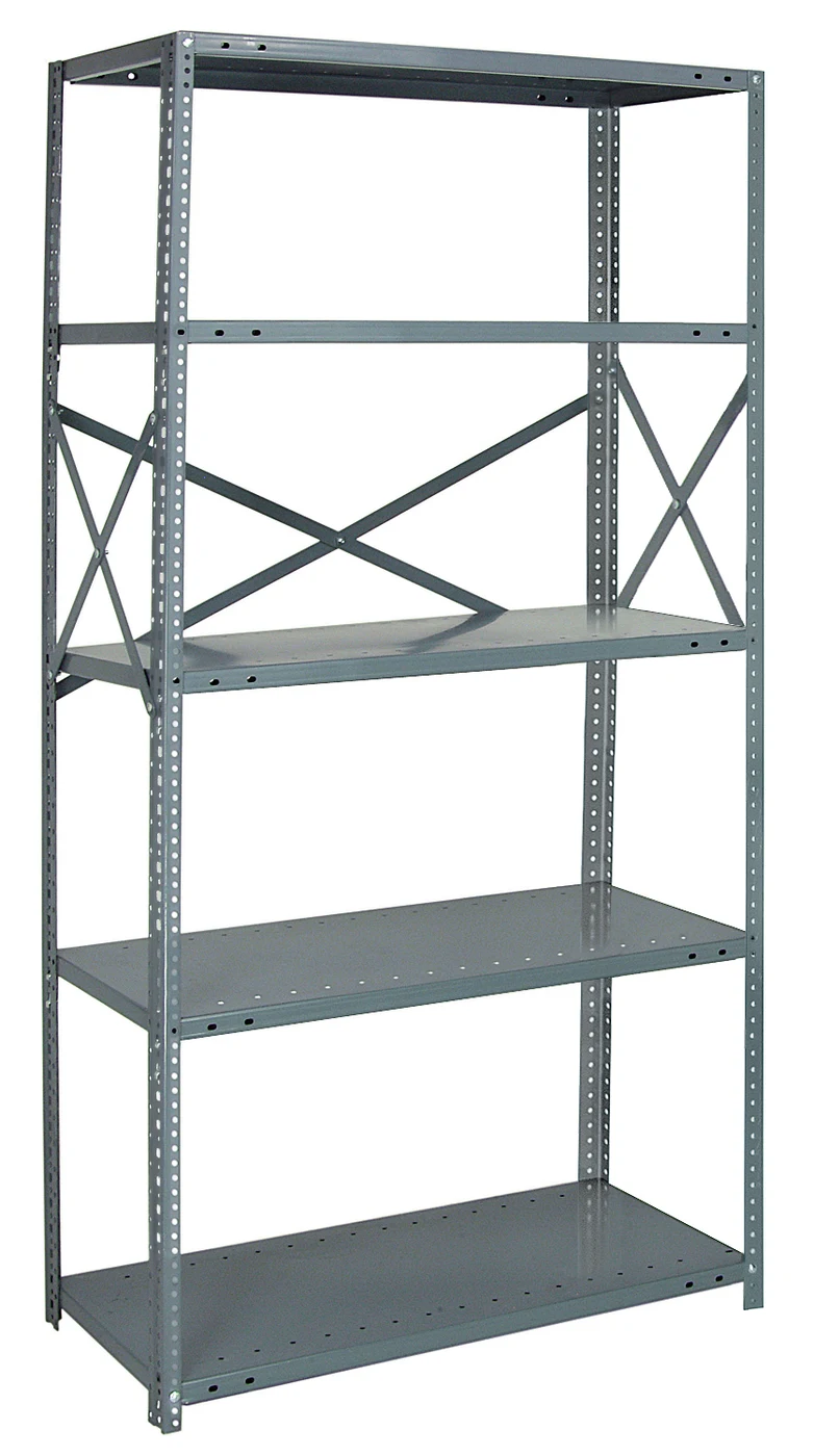 Quantum 75-1842-5 IRONMAN, 18"W x 42"L x 75"H, 400 lb capacity, Gray
