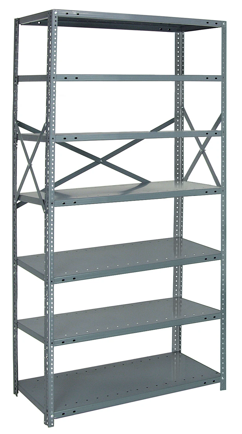 Quantum 75-1836-7 IRONMAN, 18"W x 36"L x 75"H, 400 lb capacity, Gray