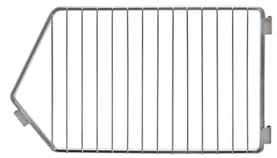 Quantum 2012DC Wire Divider, 20"D x 12"H, Chrome