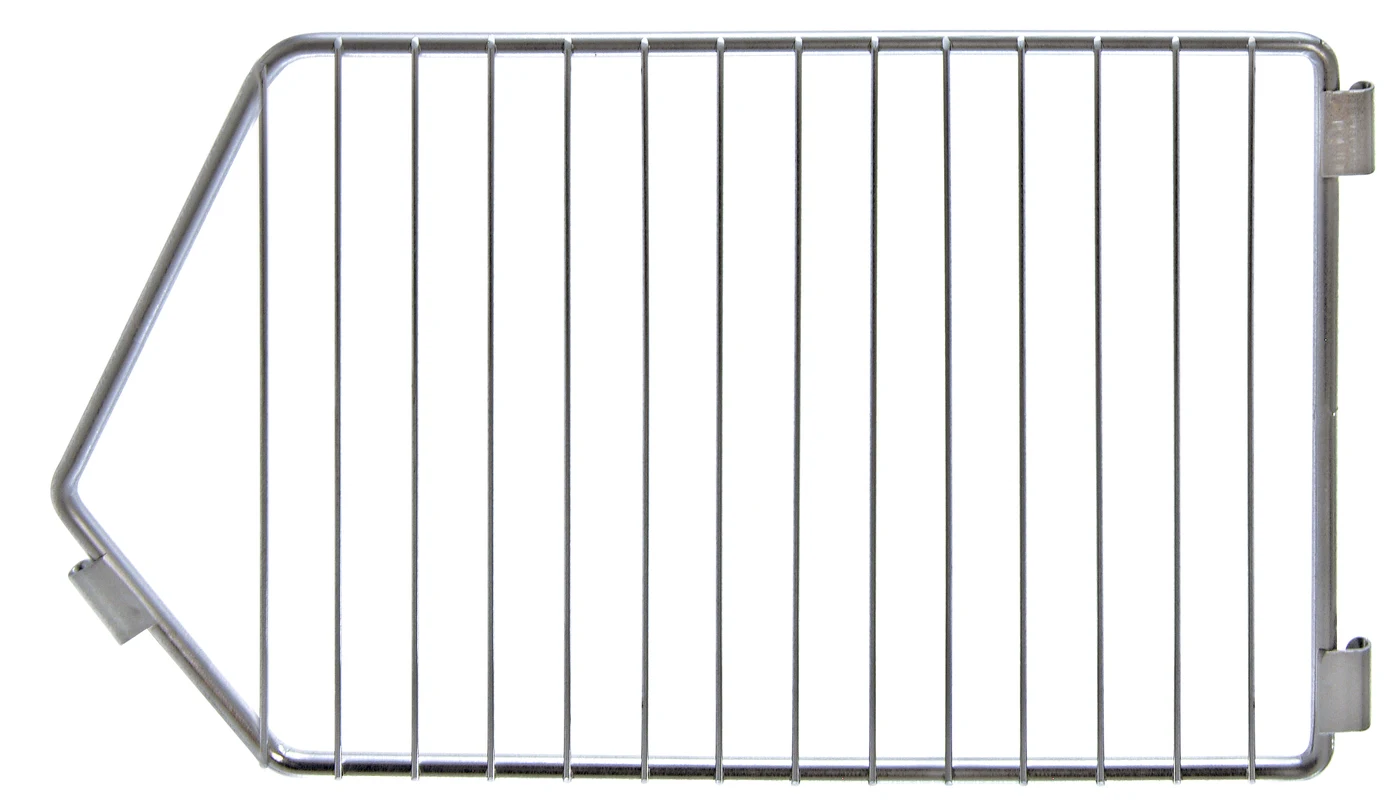 Quantum 2012DC Wire Divider, 20"D x 12"H, Chrome
