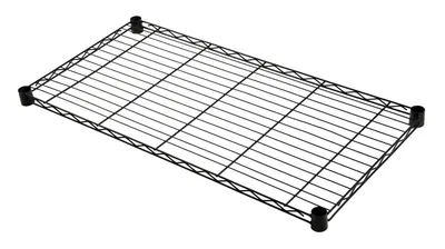 Quantum 2424BK Wire Shelf, 24"W x 24"D, 600-800 lb capacity, Black