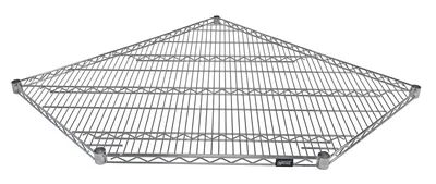 Quantum 2442CRNC Wire Shelf, 700 lb capacity, Chrome