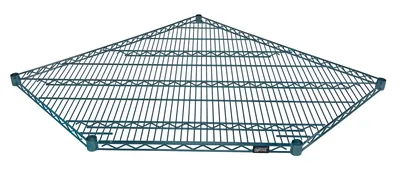 Quantum 2442CRNP Wire Shelf, 700 lb capacity, Green