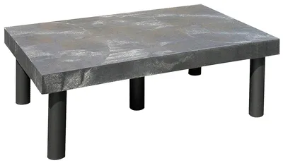 Quantum 362412DPS Solid Polymer Dunnage Rack, 700 lb capacity, Black