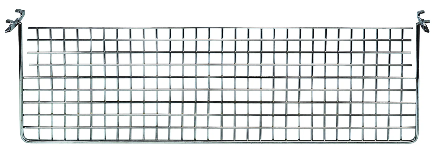 Quantum 4X15HBD Divider, 15"W x 4-1/2"H, Chrome