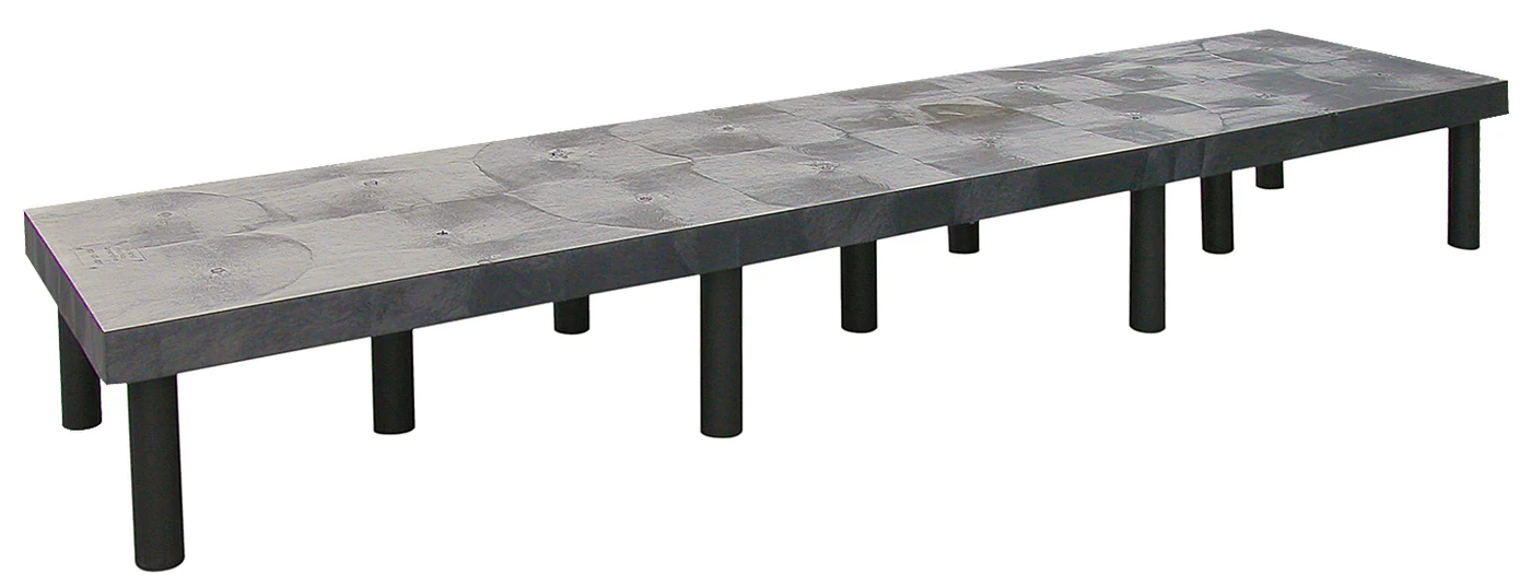 Quantum 962412DPS Solid Polymer Dunnage Rack, 1800 lb capacity, Black