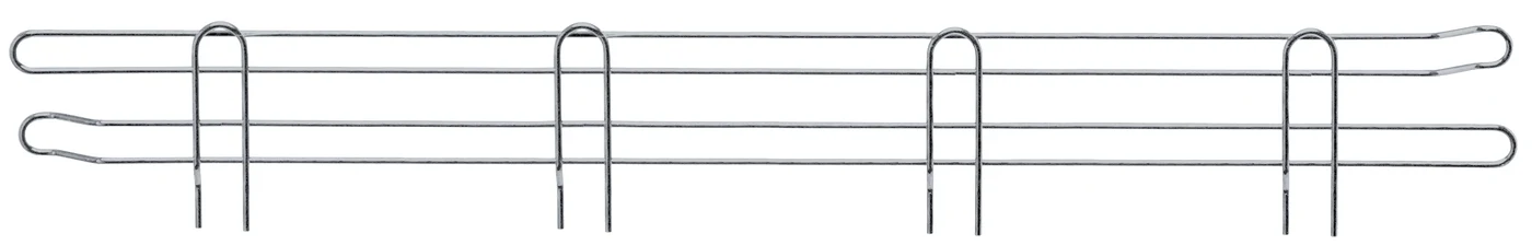 Quantum BL60S Back Ledge, 60"W x 4"H, Stainless