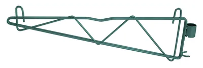 Quantum CB21P Cantilever Single Shelf Post Wall Mount, Green
