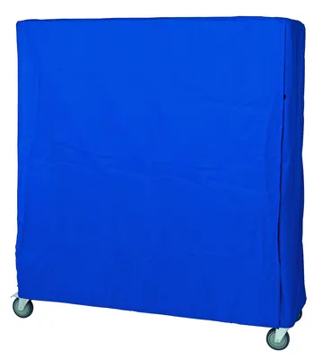 Quantum CC186063BNZ Wire Cart Cover, 18"D x 60"W x 63"H, White