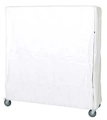 Quantum CC246063WNZ Wire Cart Cover, 24"D x 60"W x 63"H, Clear
