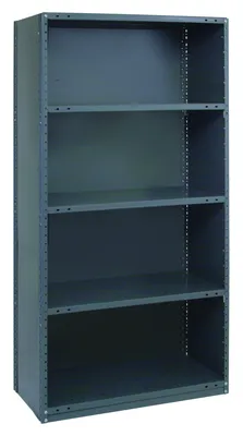 Quantum CL75-1236-5 IRONMAN, 12"W x 36"L x 75"H, 400 lb capacity, Galvannized