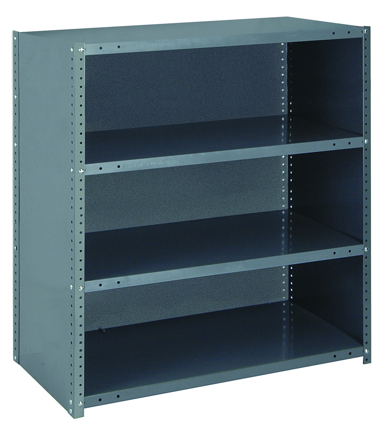 Quantum CL75-1836-4 IRONMAN, 18"W x 36"L x 75"H, 400 lb capacity, Galvannized
