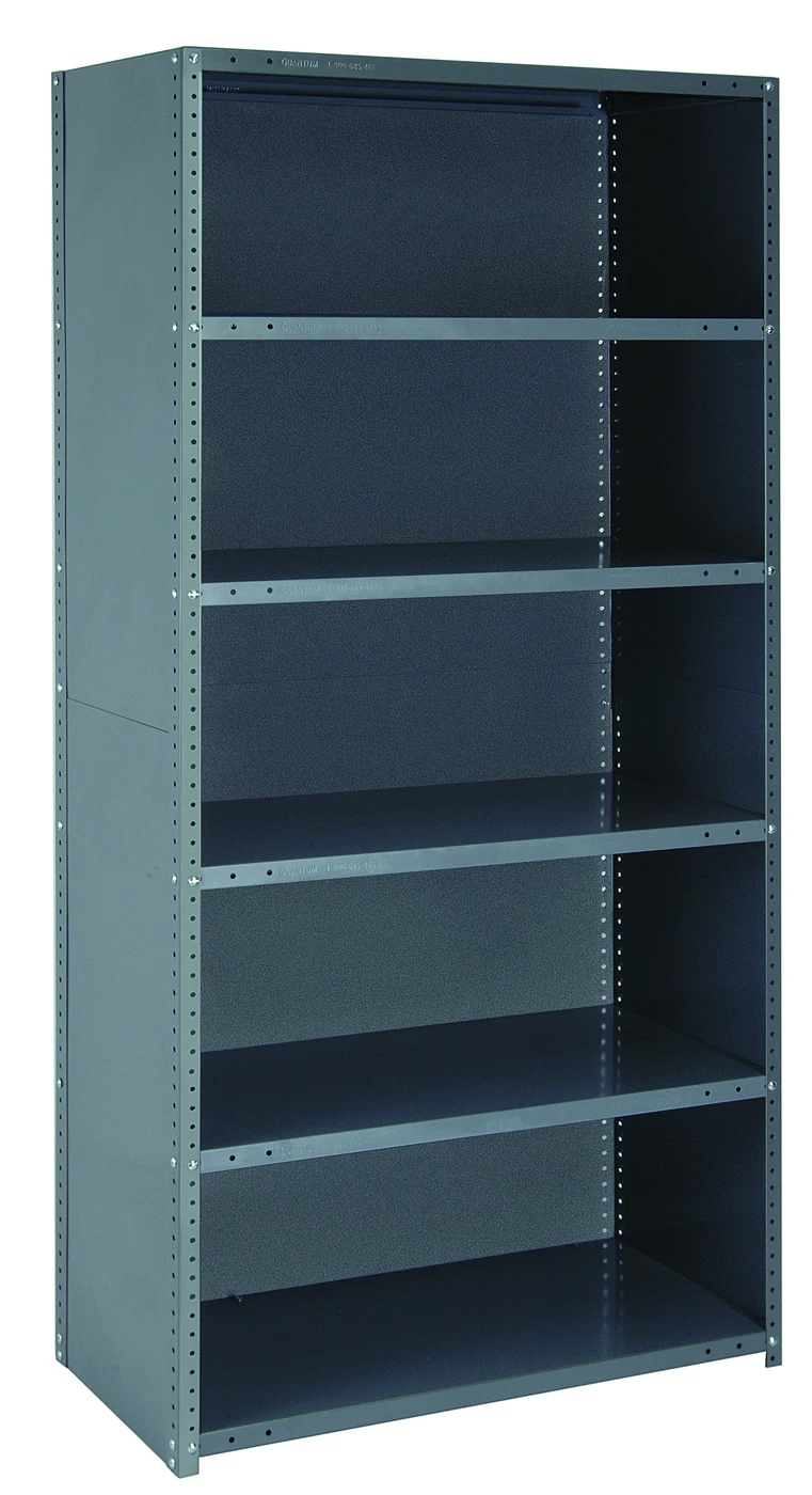 Quantum CL75-1236-7 IRONMAN, 12"W x 36"L x 75"H, 400 lb capacity, Galvannized