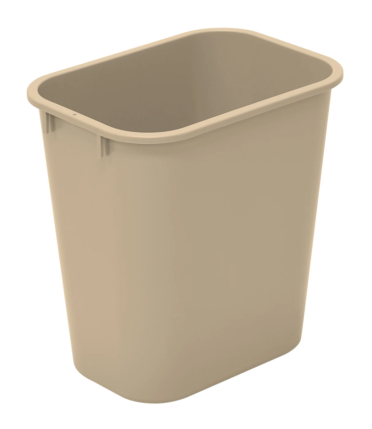 Quantum COF-03BG Crusader Office Container, 12"L x 11.74"W x 8.41"H, 3 gal. capacity, Beige