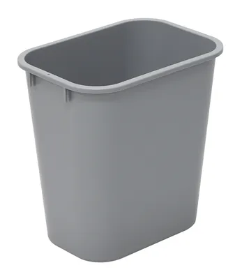 Quantum COF-03GY Crusader Office Container, 12"L x 11.74"W x 8.41"H, 3 gal. capacity, Gray