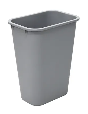 Quantum COF-10GY Crusader Office Container, 20"L x 15.55"W x 11.5"H, 10 gal. capacity, Gray
