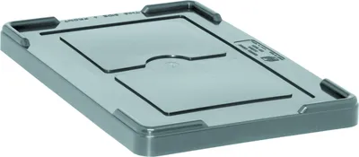 Quantum COV92000GYCS Lid Cover for Use with DG92035, Gray, Case of 4