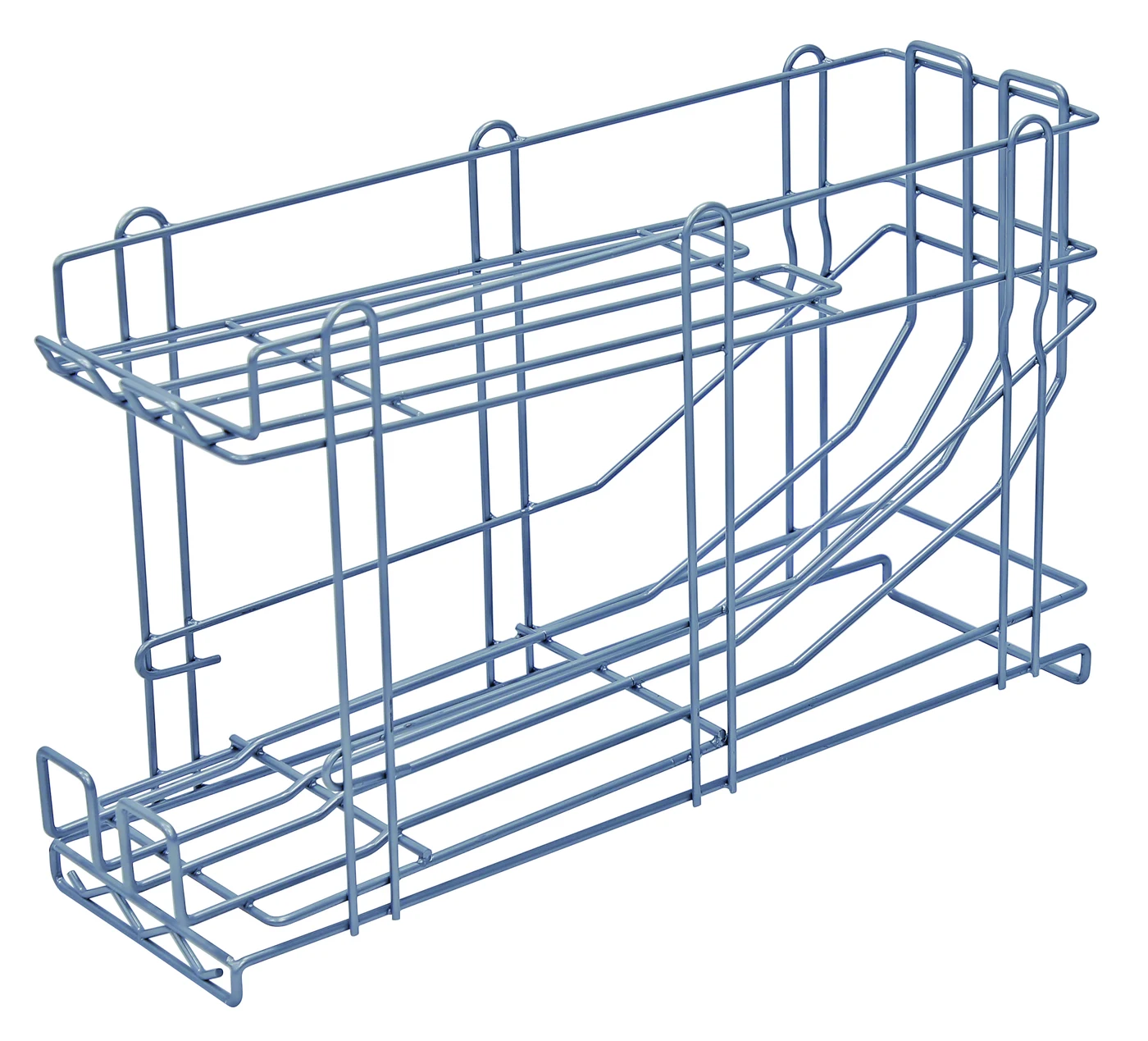 Quantum CR24GY Can Rack for Use with 24"D Shelves, Gray