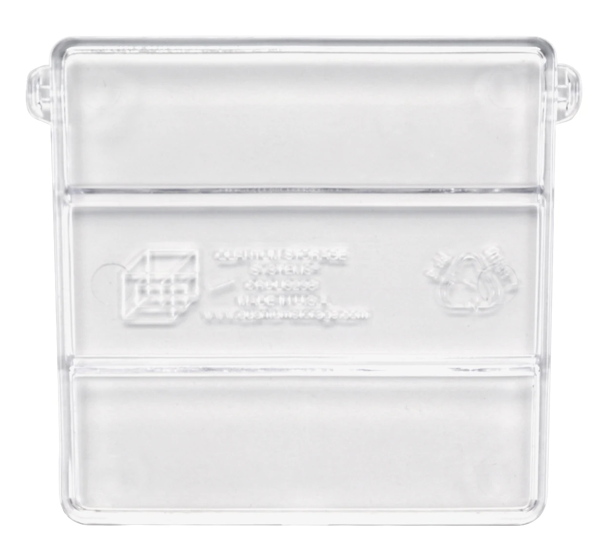 Quantum CRDUS238CL Cross Divider, Clear, Pack of 6
