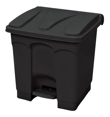 Quantum CSO-08BK Step-On Container, 8 Gal. capacity, Black