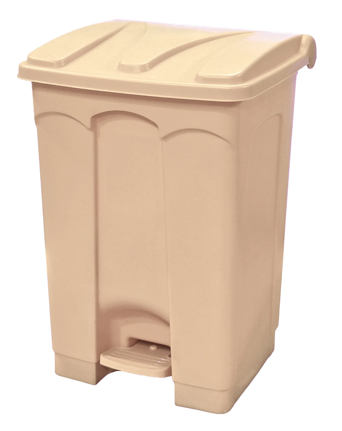 Quantum CSO-12BG Step-On Container, 12 Gal. capacity, Beige