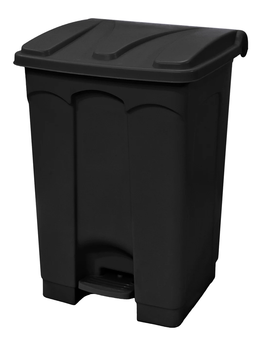 Quantum CSO-12BK Step-On Container, 12 Gal. capacity, Black