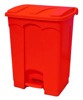 Quantum CSO-18RD Step-On Container, 18 Gal. capacity, Red