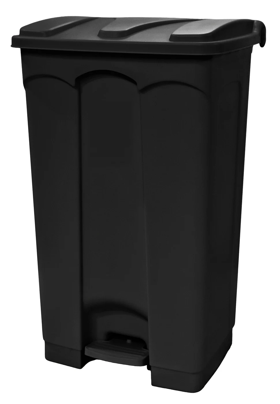 Quantum CSO-23BK Step-On Container, 23 Gal. capacity, Black
