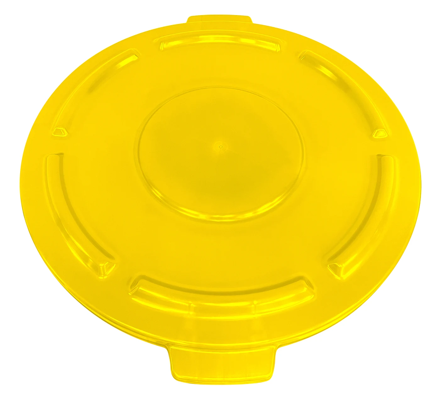 Quantum CTC-L32YL Round Heavy-duty Utility Container Lid, Yellow