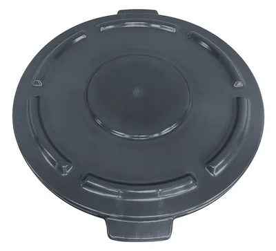 Quantum CTC-L44GY Round Heavy-duty Utility Container Lid, Gray