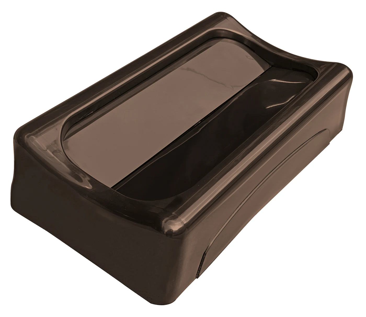 Quantum CTH-LDSBN Crusader Thin Container Drop Shot Lid, Brown