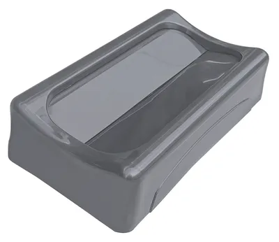 Quantum CTH-LDSGY Crusader Thin Container Drop Shot Lid, Gray