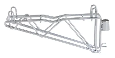 Quantum DCB14 Cantilever Multiple Shelf Post Wall Mount, Chrome